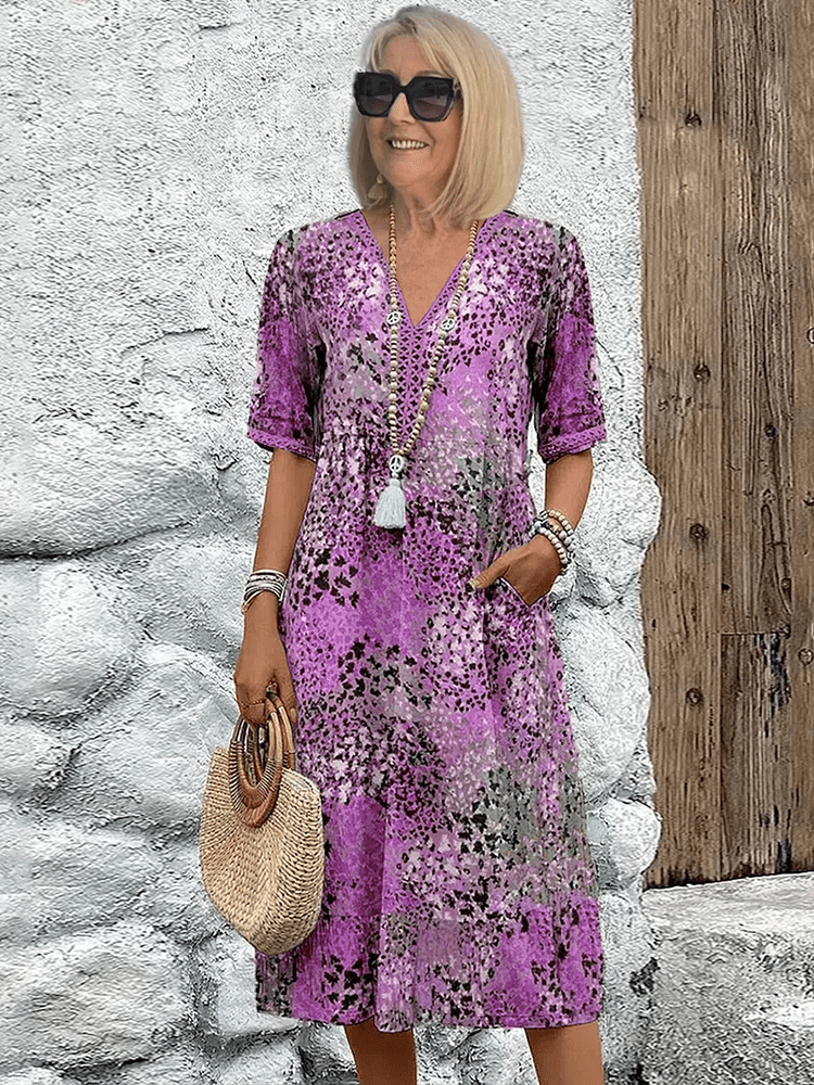 Mylisse - Abstract Summer Dress