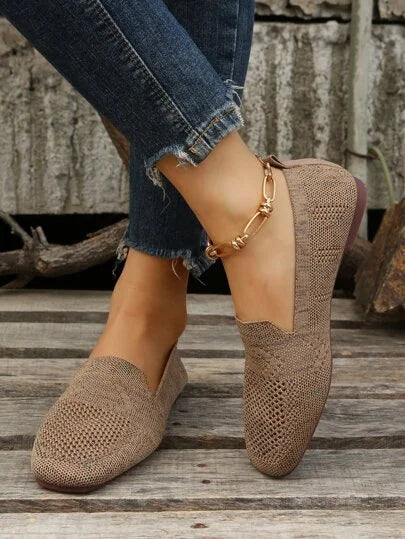 Lana - Zapatillas sin cordones de punto
