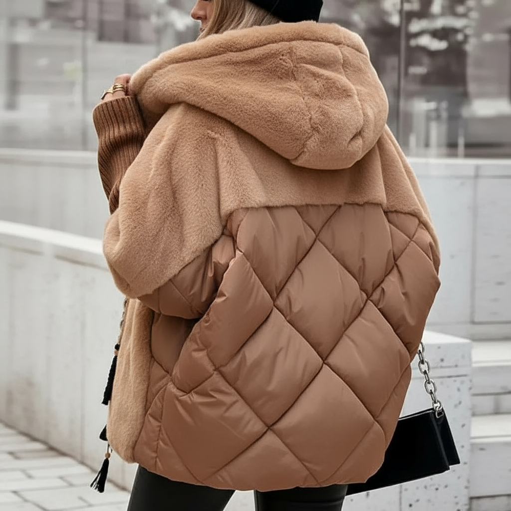 Daisy | Patchwork Winter Coat