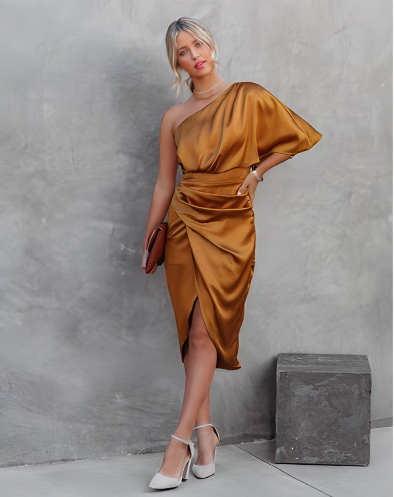 Kelyne - One-Shoulder Party Dress