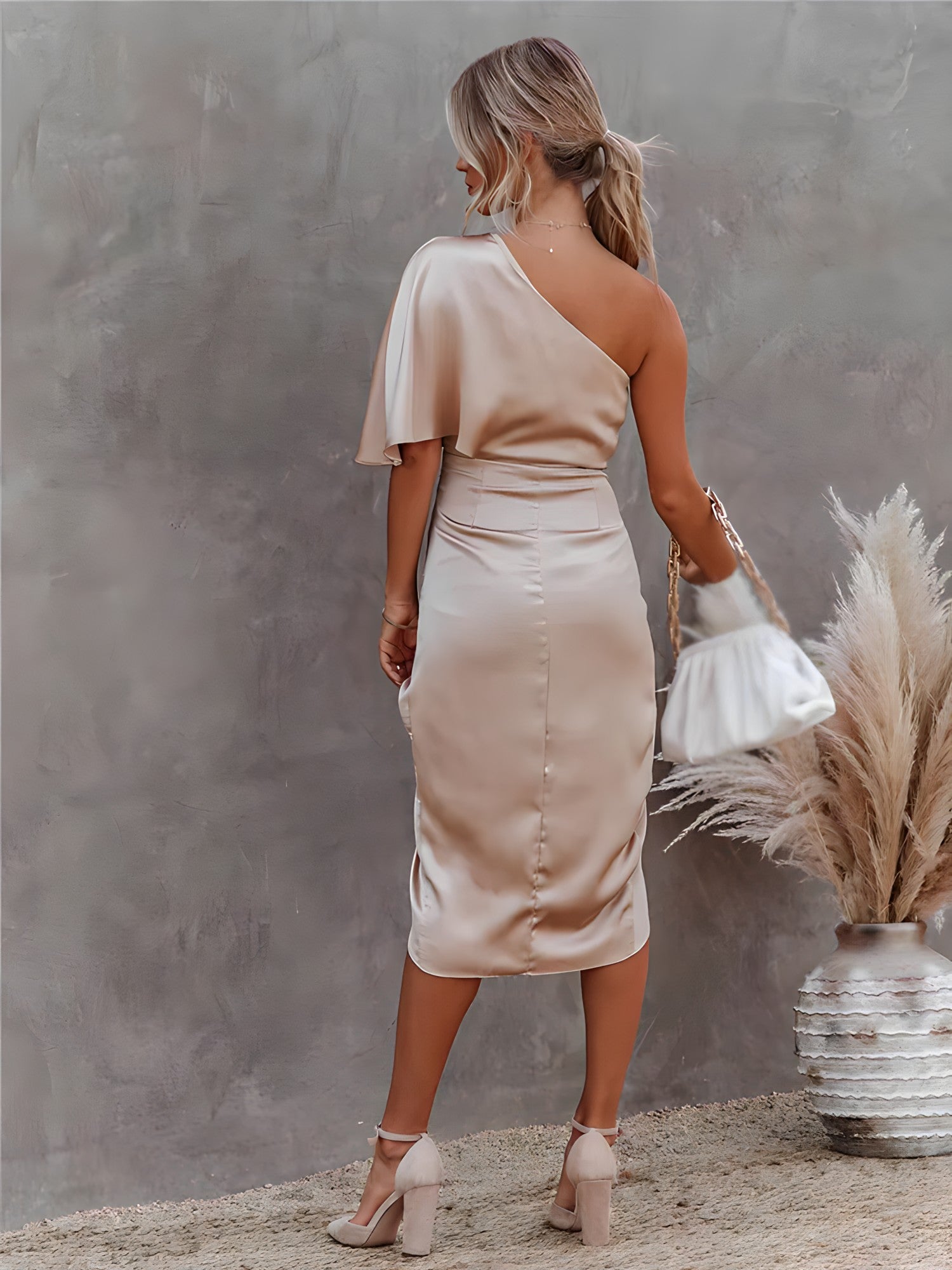 Kelyne - One-Shoulder Party Dress