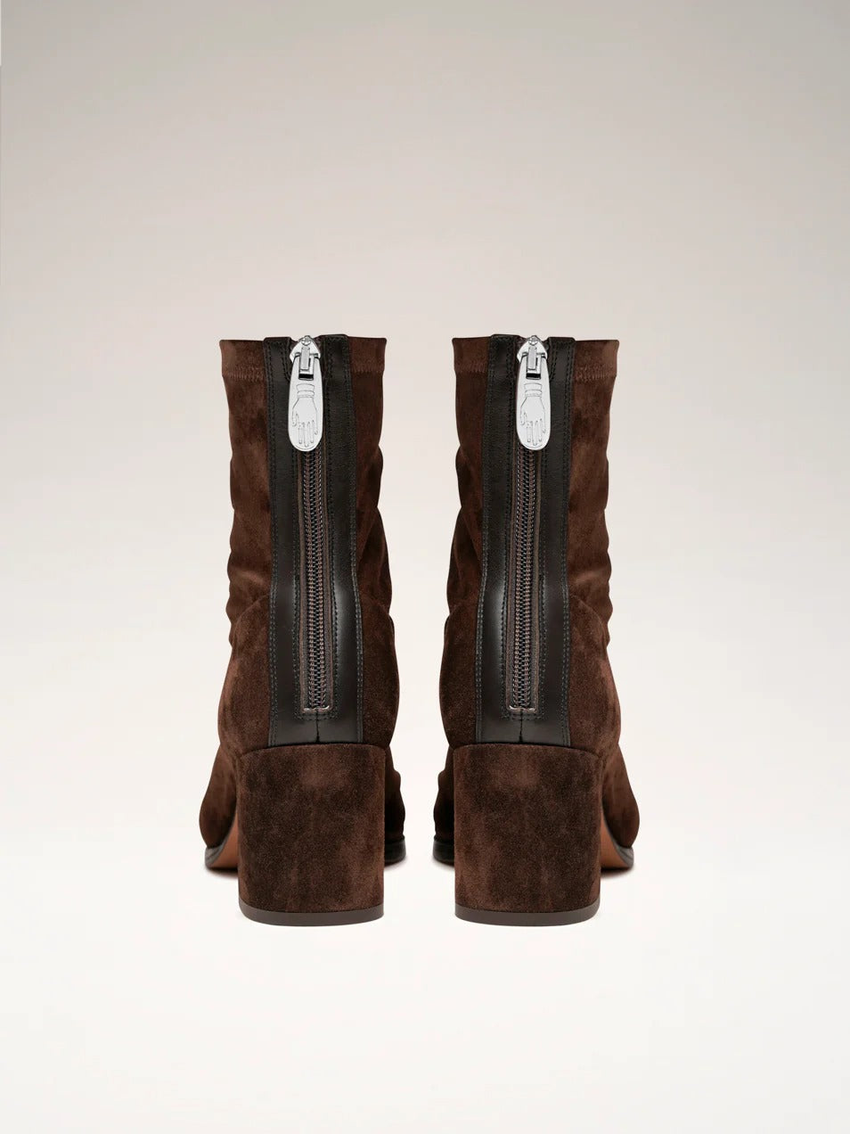 Capri - Suede Square Toe Boots