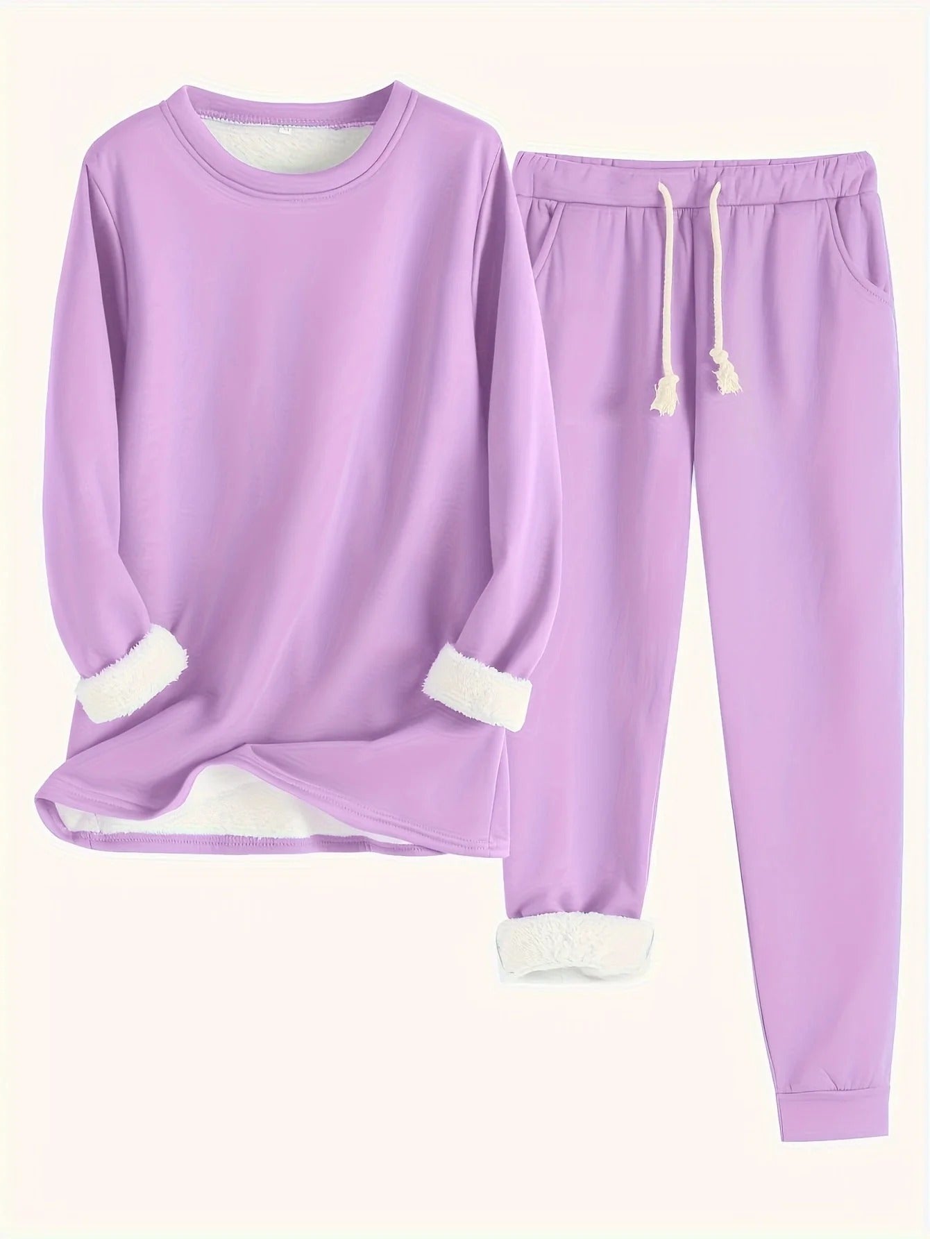 Nolani - Plush Thermal Lounge Set