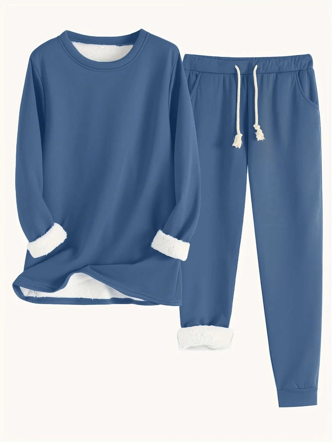 Nolani - Plush Thermal Lounge Set