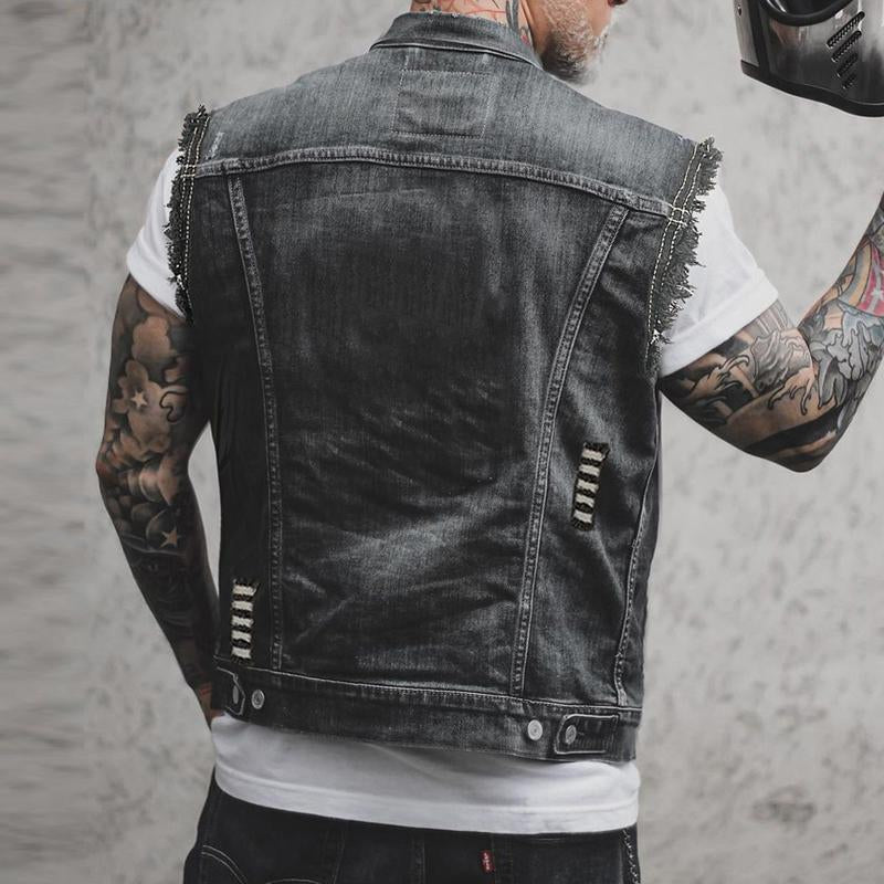 Axton - Denim Vest