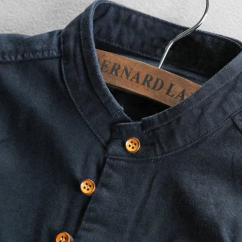 Zivenor - Mandarin Collar Shirt