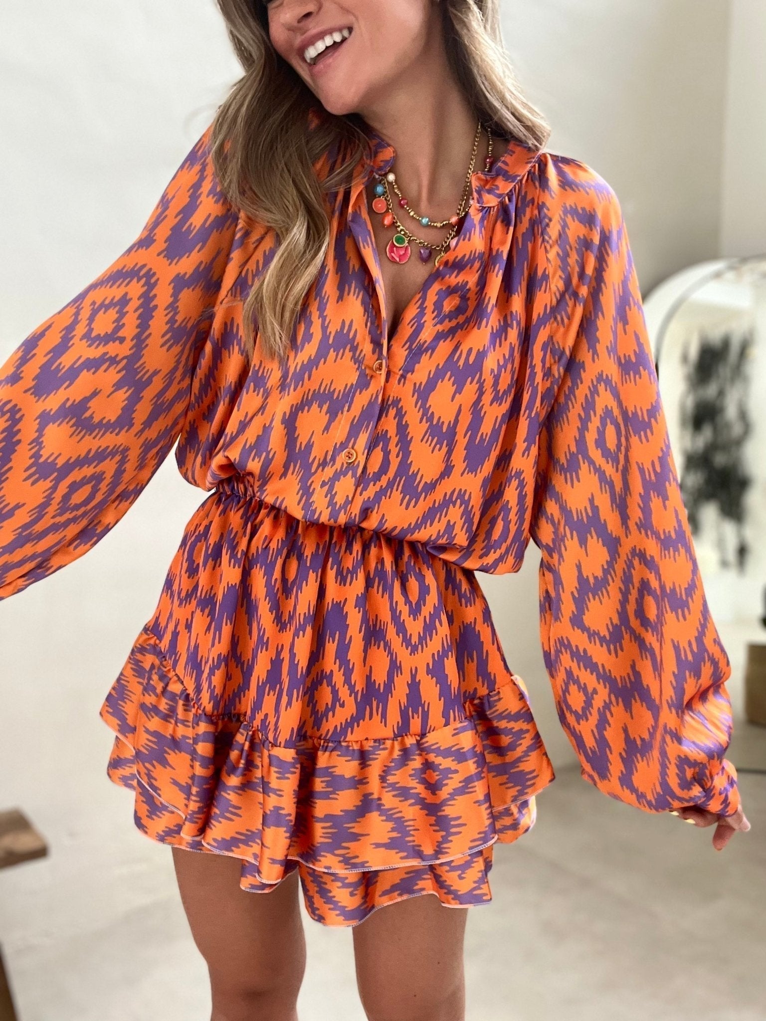 Lirisse - Ruffle Mini Dress