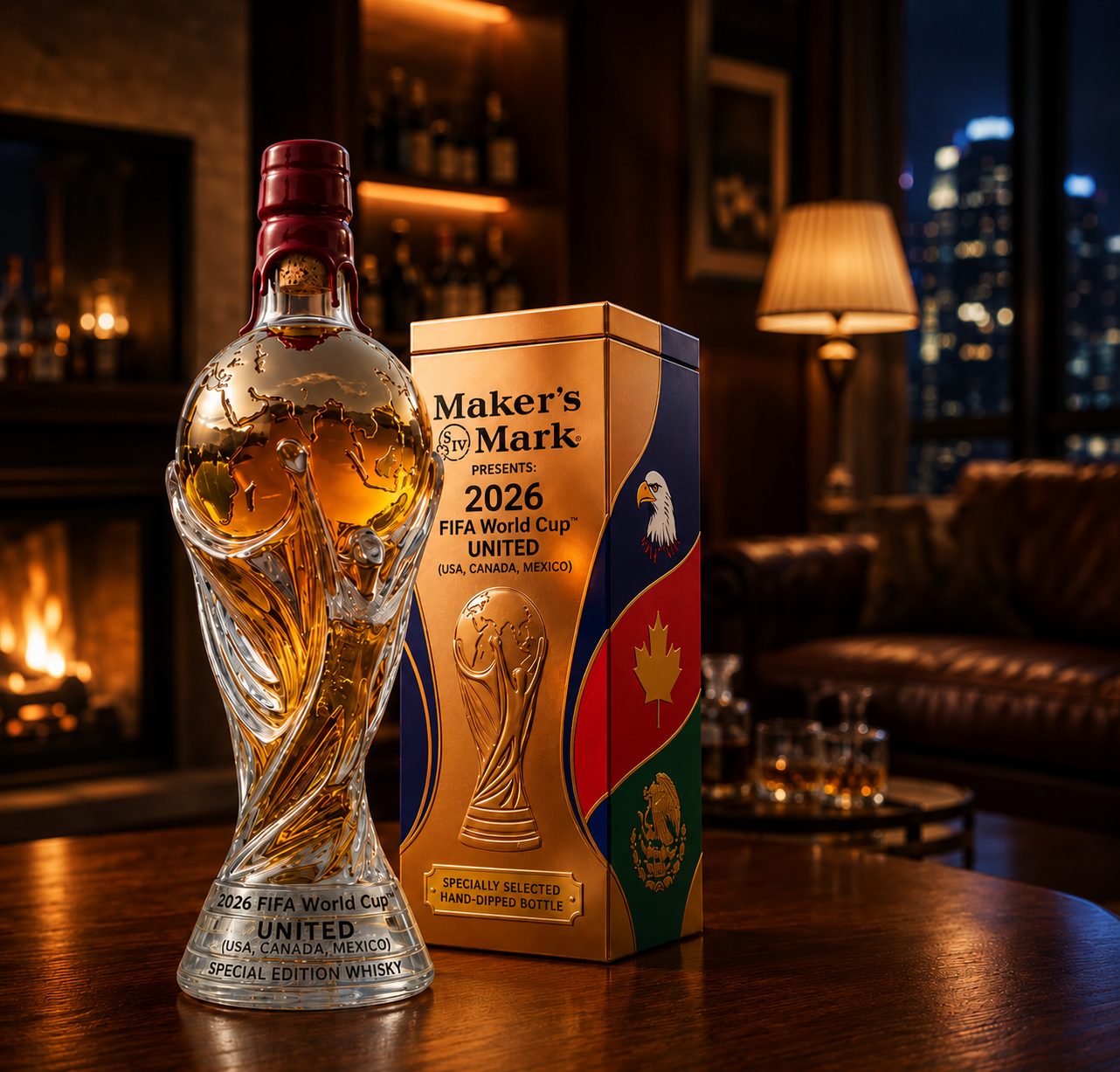 VM 2026 Edition - Whiskykaraffel