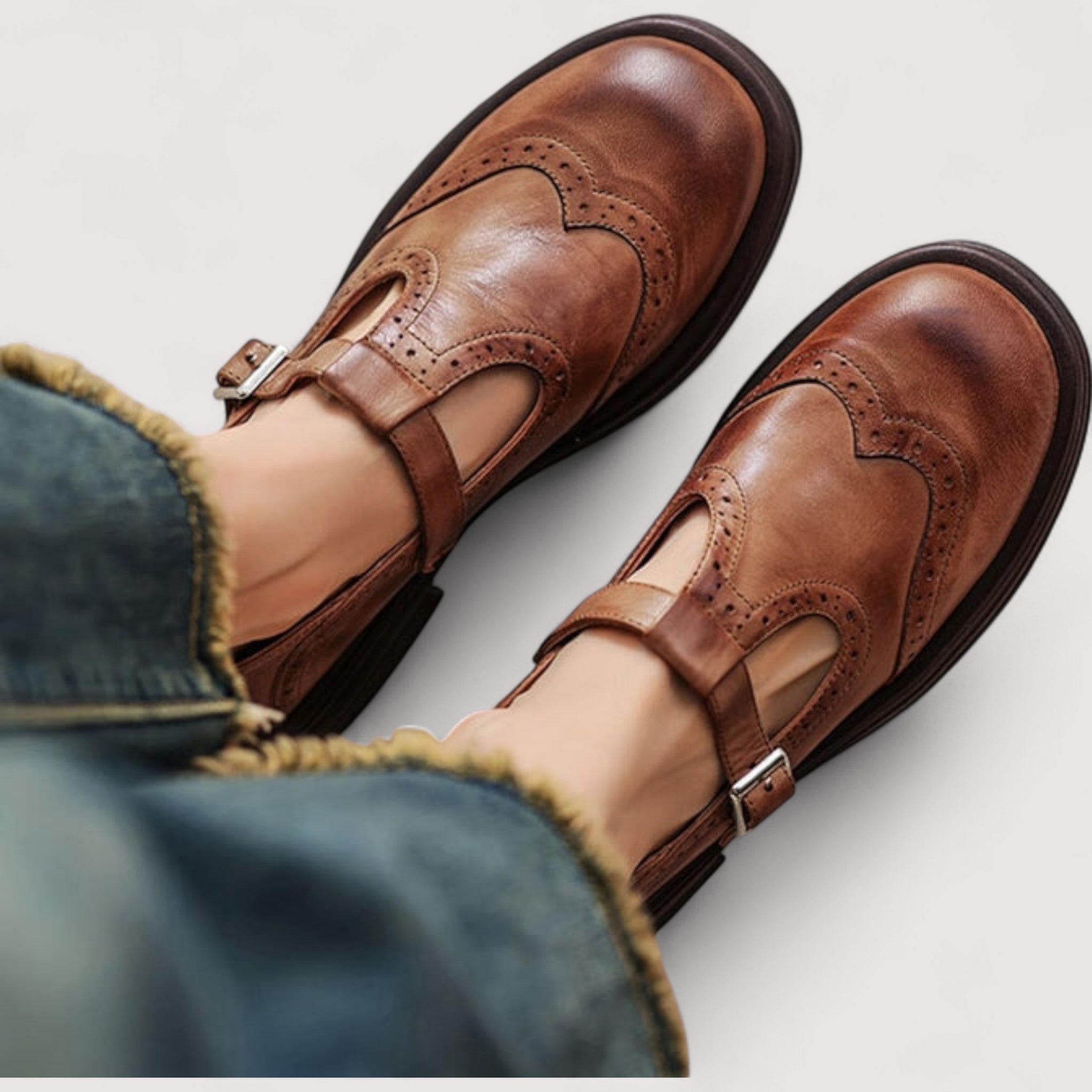 Louisa™ - Zapatos Mary Jane ortopédicos