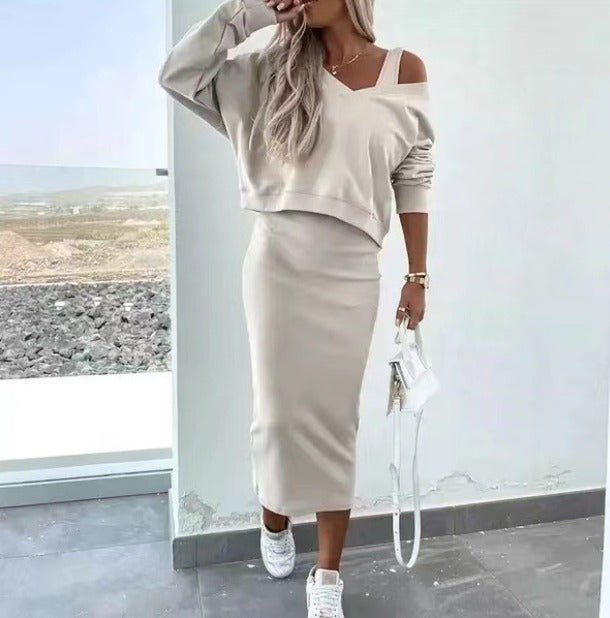 Adalina - Sweatshirt & Dress Set