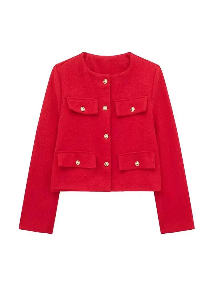 Aster - Classic Tweed Blazer