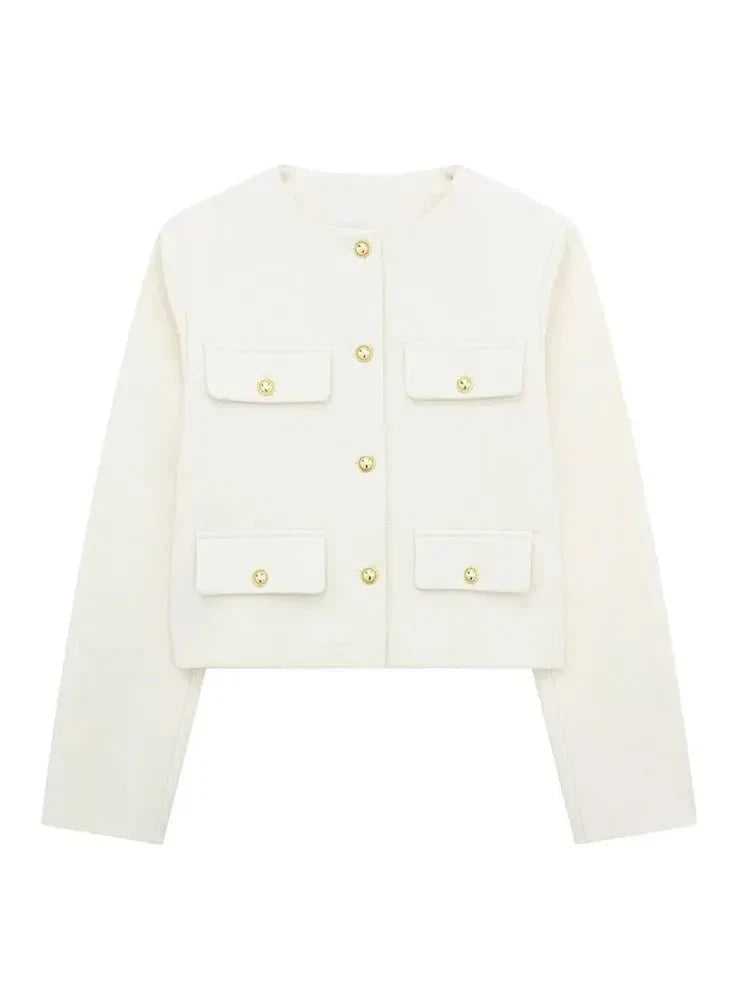 Aster - Classic Tweed Blazer