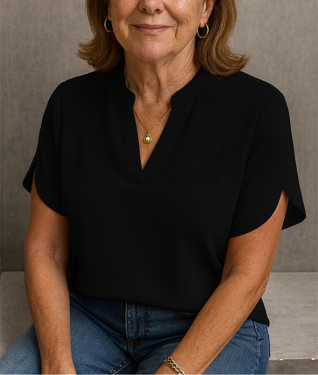 Marissa - Lightweight V-Neck Blouse