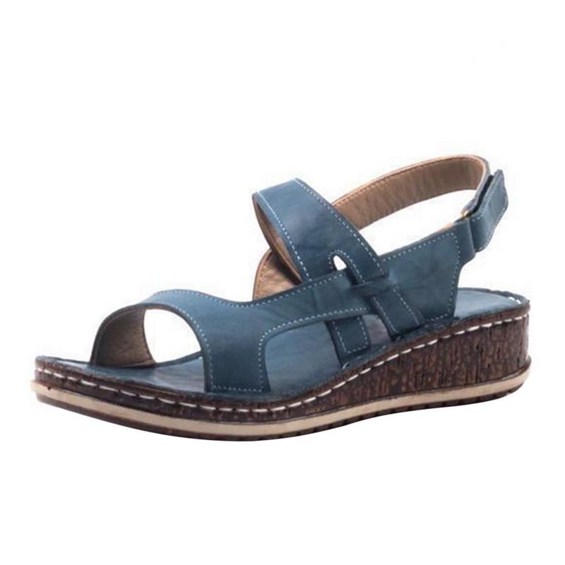 Siren - Strappy Wedge Sandals