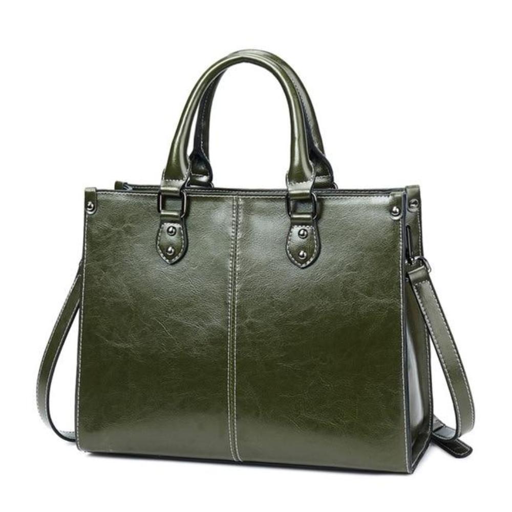 Nyzelle - Structured Leather Handbag