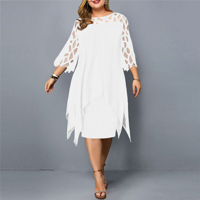 Pelira – Elegant Midi Dress in Plus Size