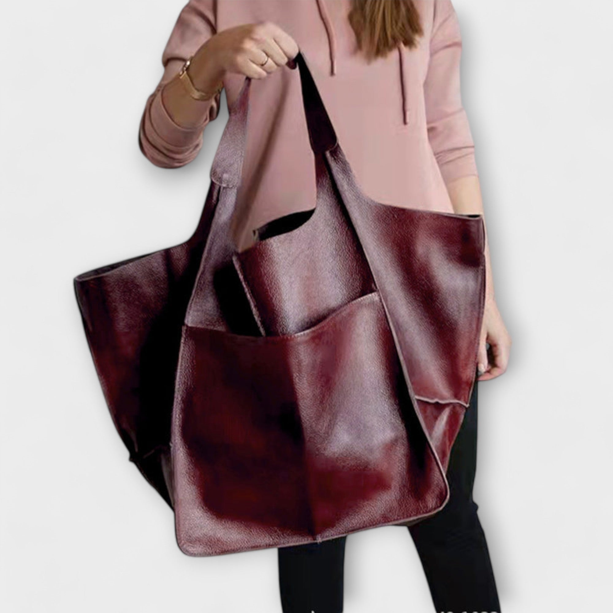 Jarexa - Vegan Leather Tote Bag