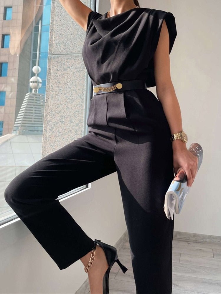Evelina - Elegant Wide-Leg Jumpsuit