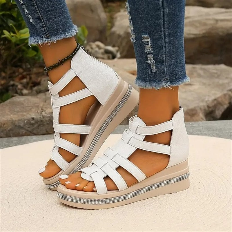 Zora - Strappy Platform Sandals