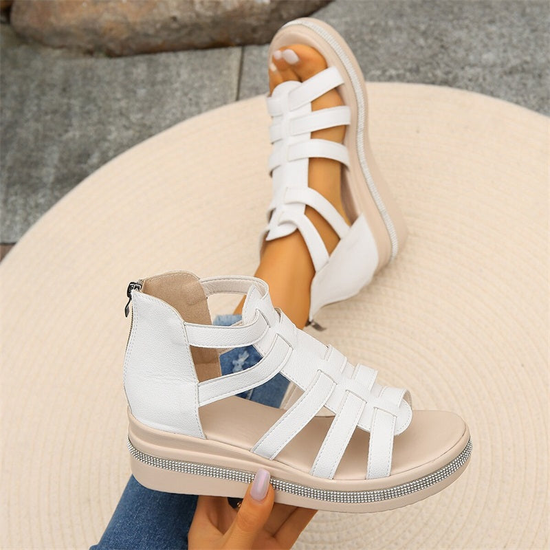 Zora - Plateau-sandaler med stropper