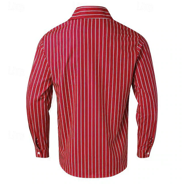 Zarevonix - Striped Button-Up Shirt