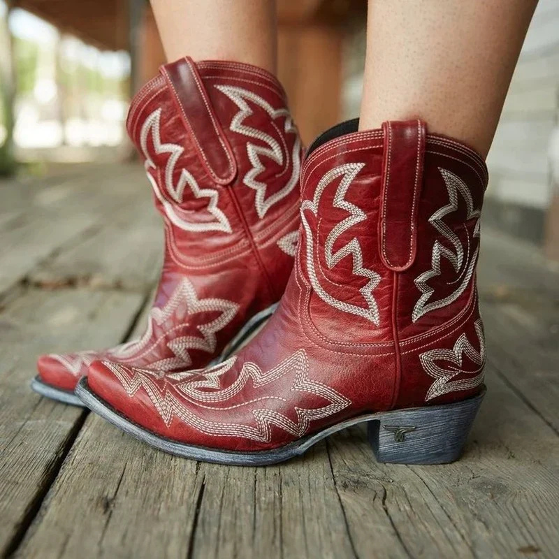 Gemma - Western Boots