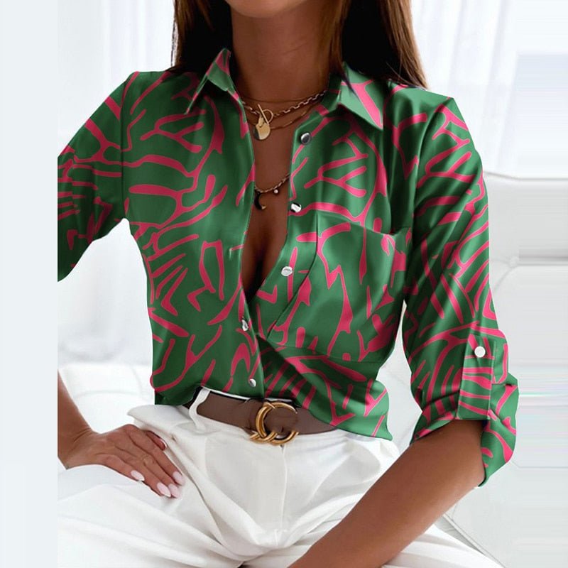 Valeria - Classic Collared Blouse
