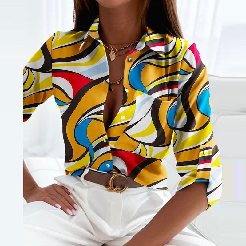 Valeria - Classic Collared Blouse