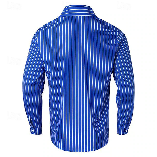 Zarevonix - Striped Button-Up Shirt
