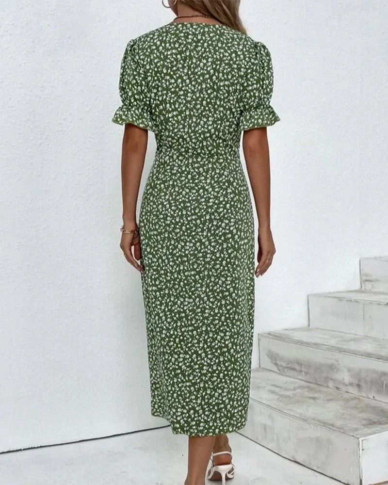 Pelyne - Wrap Midi Dress