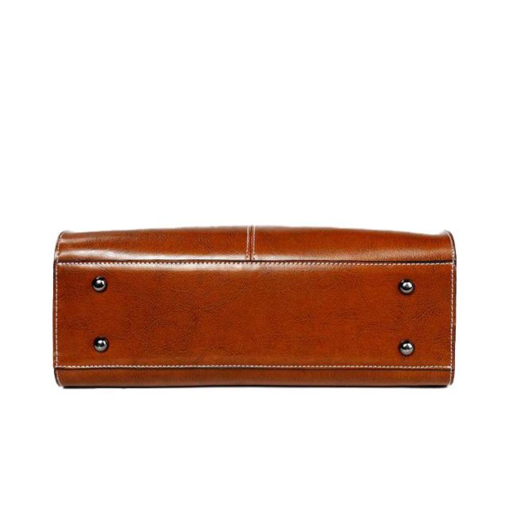 Nyzelle - Structured Leather Handbag