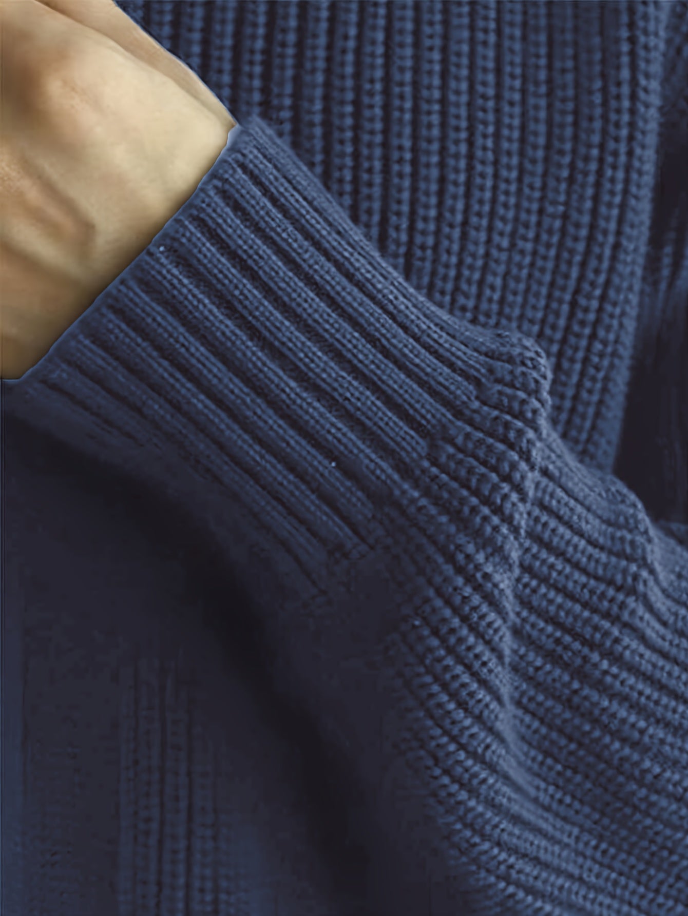 HENRY | CHUNKY V-NECK KNIT CARDIGAN