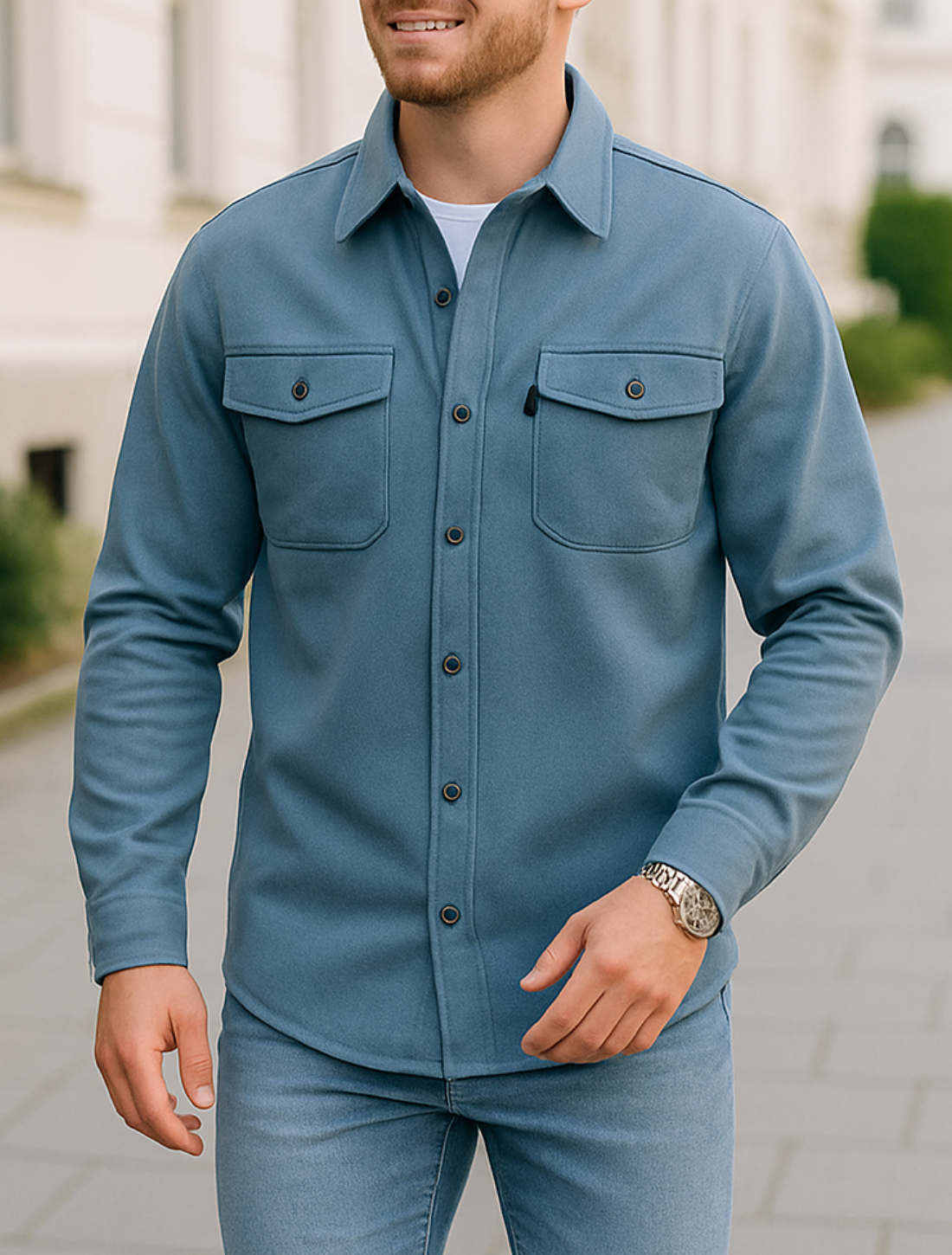 Belle & Cooper | Stylish Business Shirt Jacket