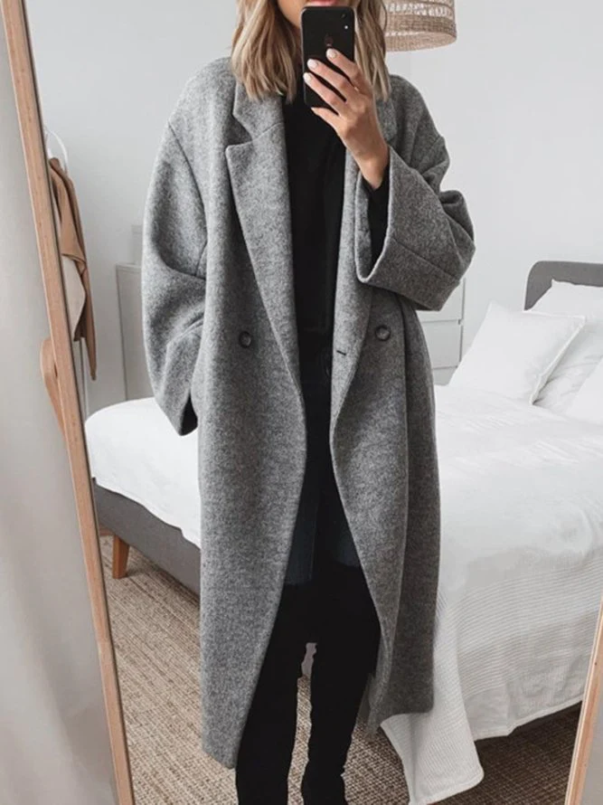 Evelora | Oversized wool coat