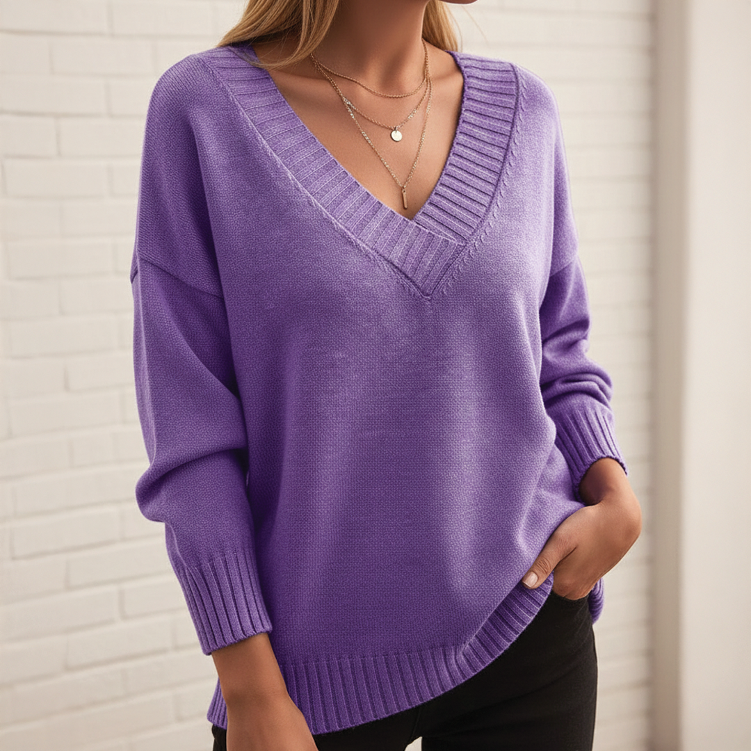 Grace - V-Neck Sweater