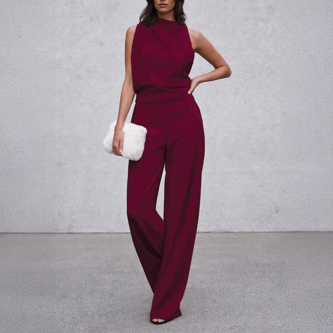Linette - Elegant Sleeveless Jumpsuit