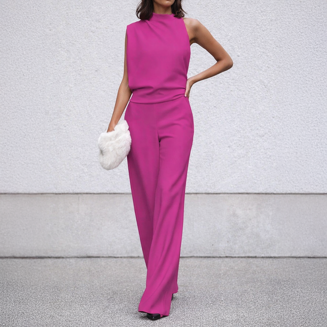 Linette - Elegant Sleeveless Jumpsuit