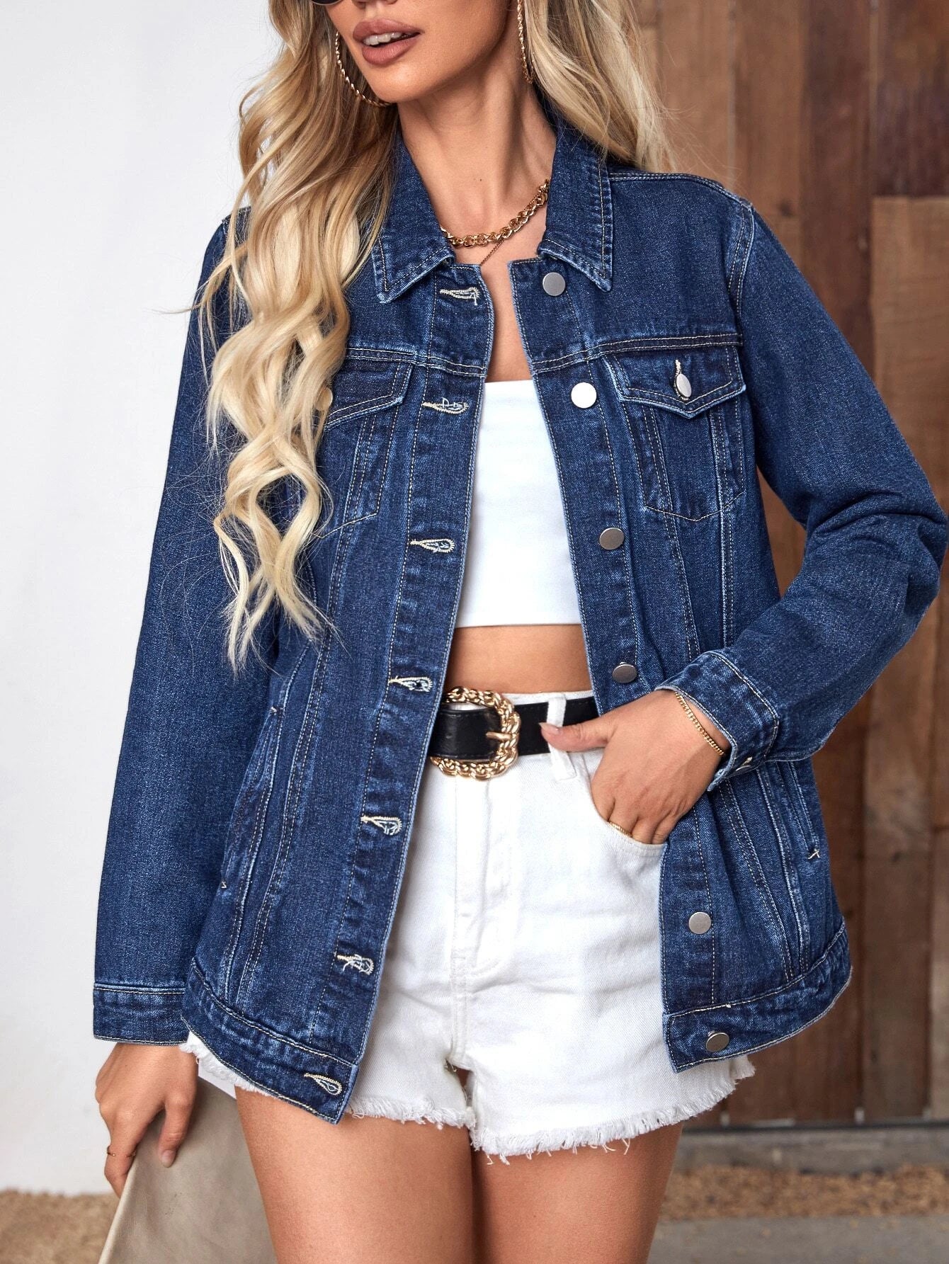 Bastien - Oversize Cowboyjakke