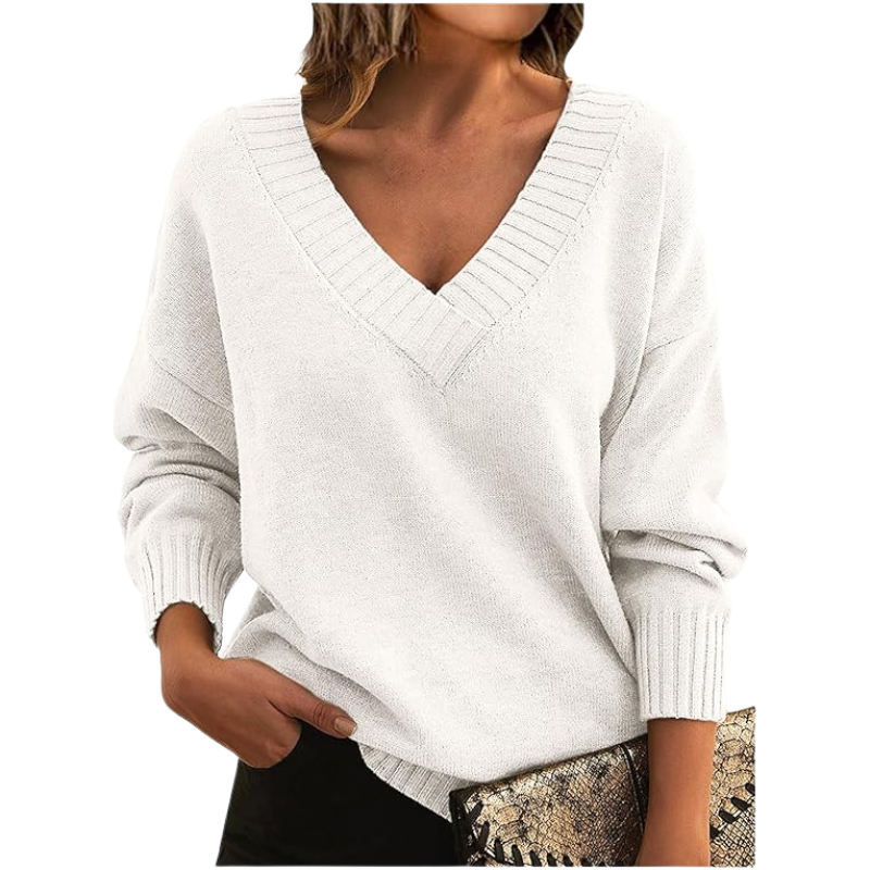 Verena - V-hals-sweater