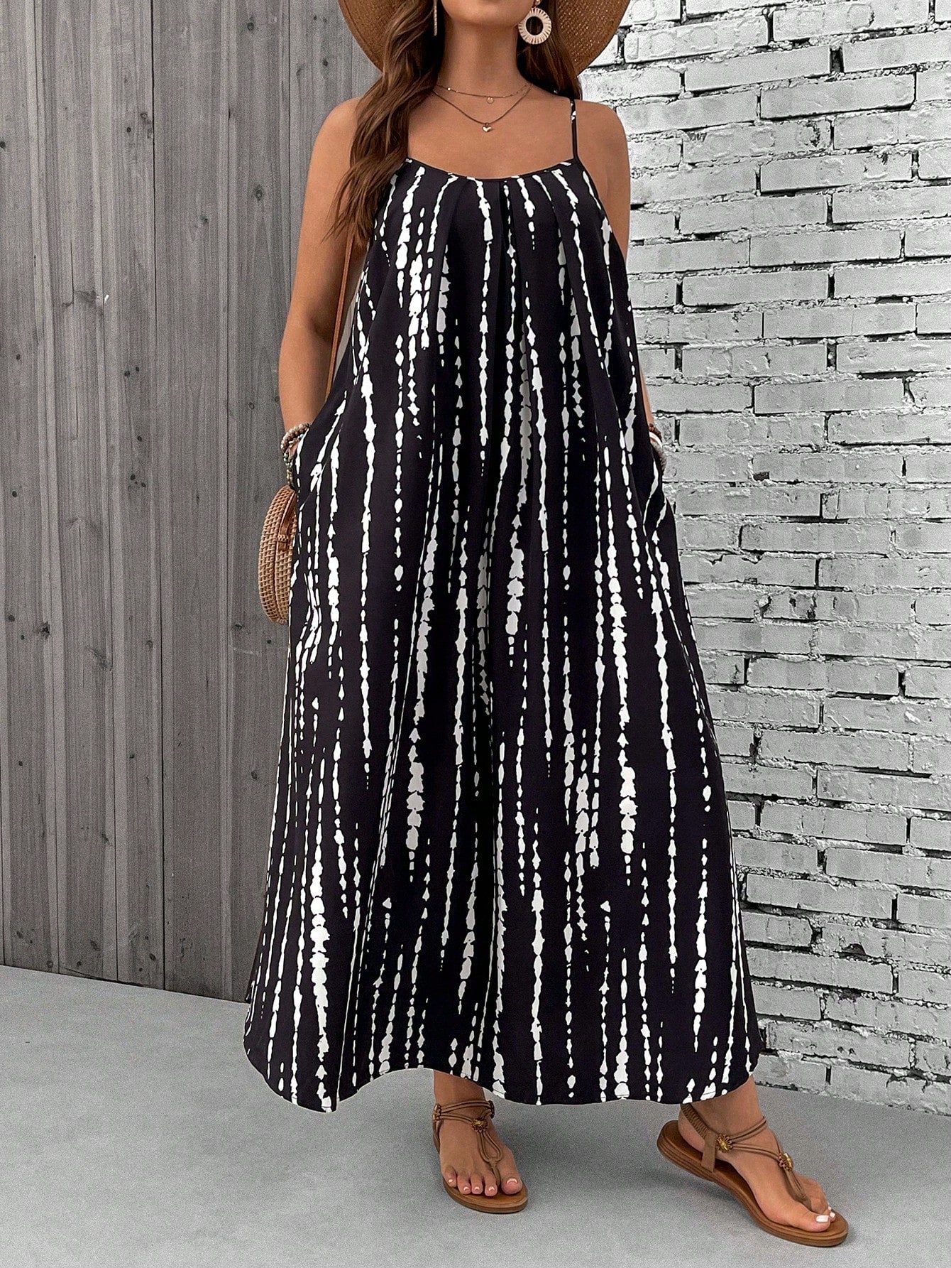 Gavana - Boho Maxi Sommerkjole i Store Størrelser