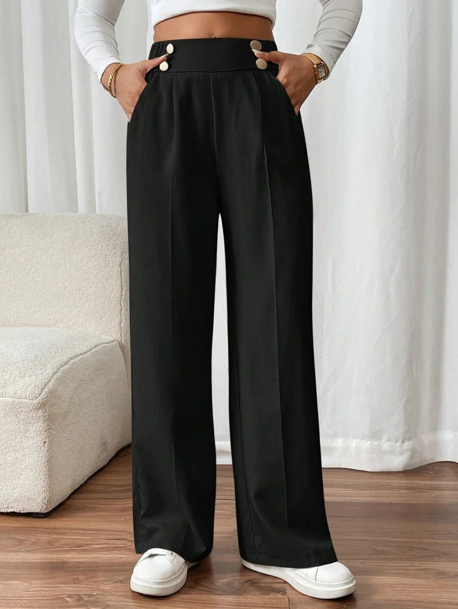 Orlena - Straight Leg Trousers