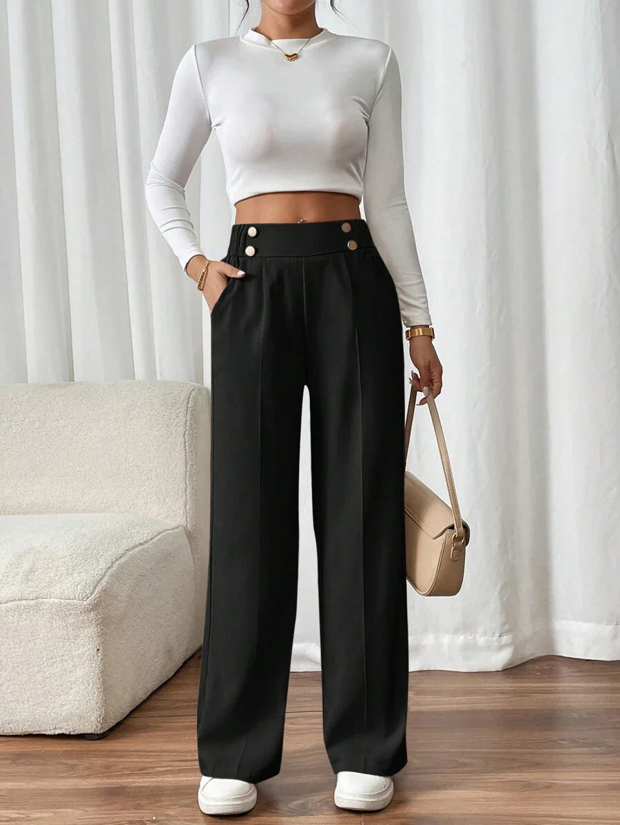 Orlena - Straight Leg Trousers