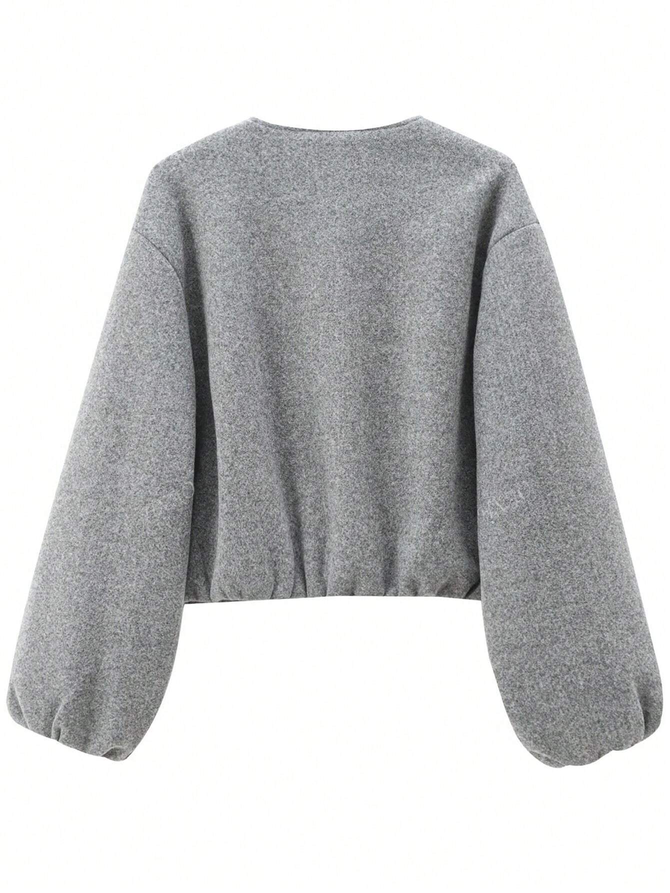 Grier - Casual Velvet Bomber Jacket