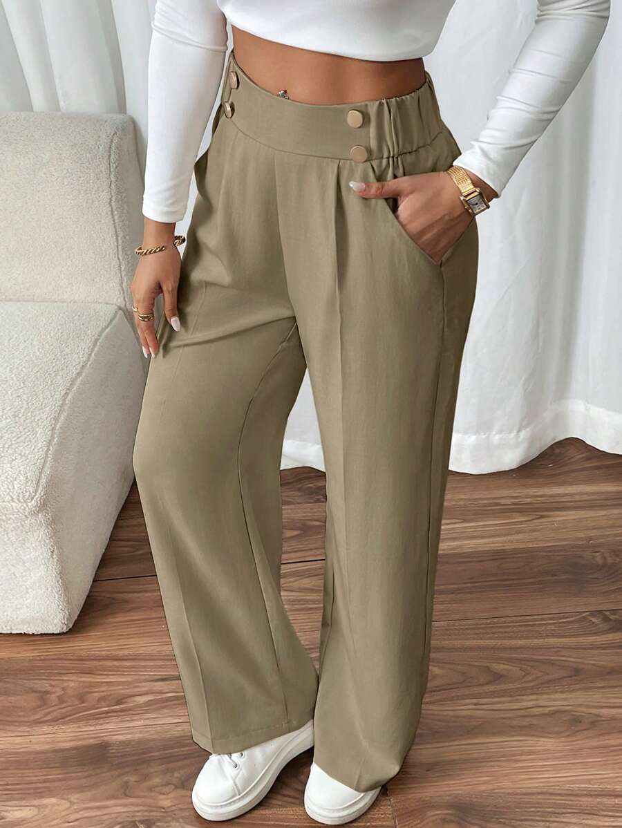 Orlena - Straight Leg Trousers