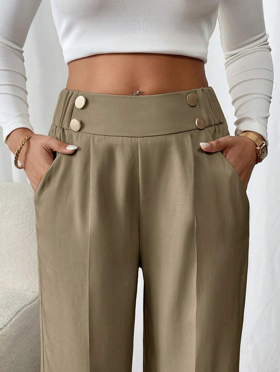 Orlena - Straight Leg Trousers