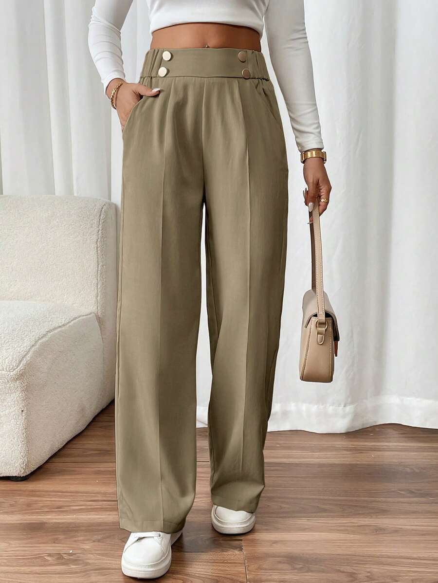 Orlena - Straight Leg Trousers
