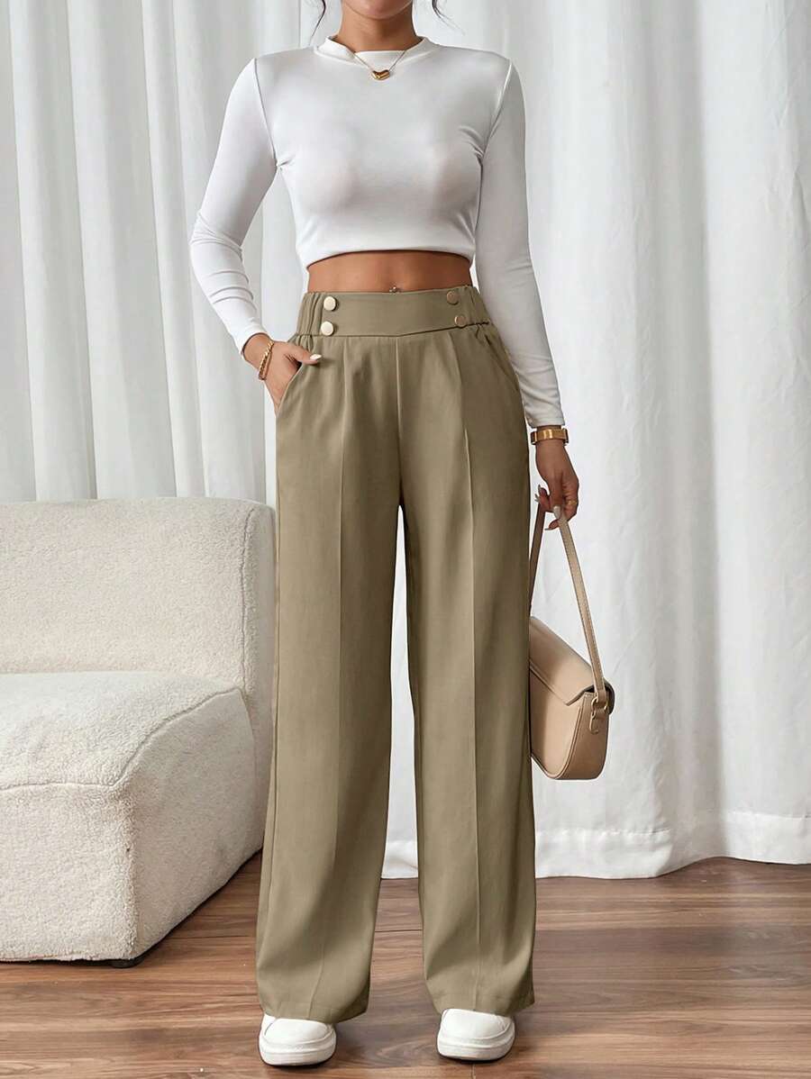 Orlena - Straight Leg Trousers