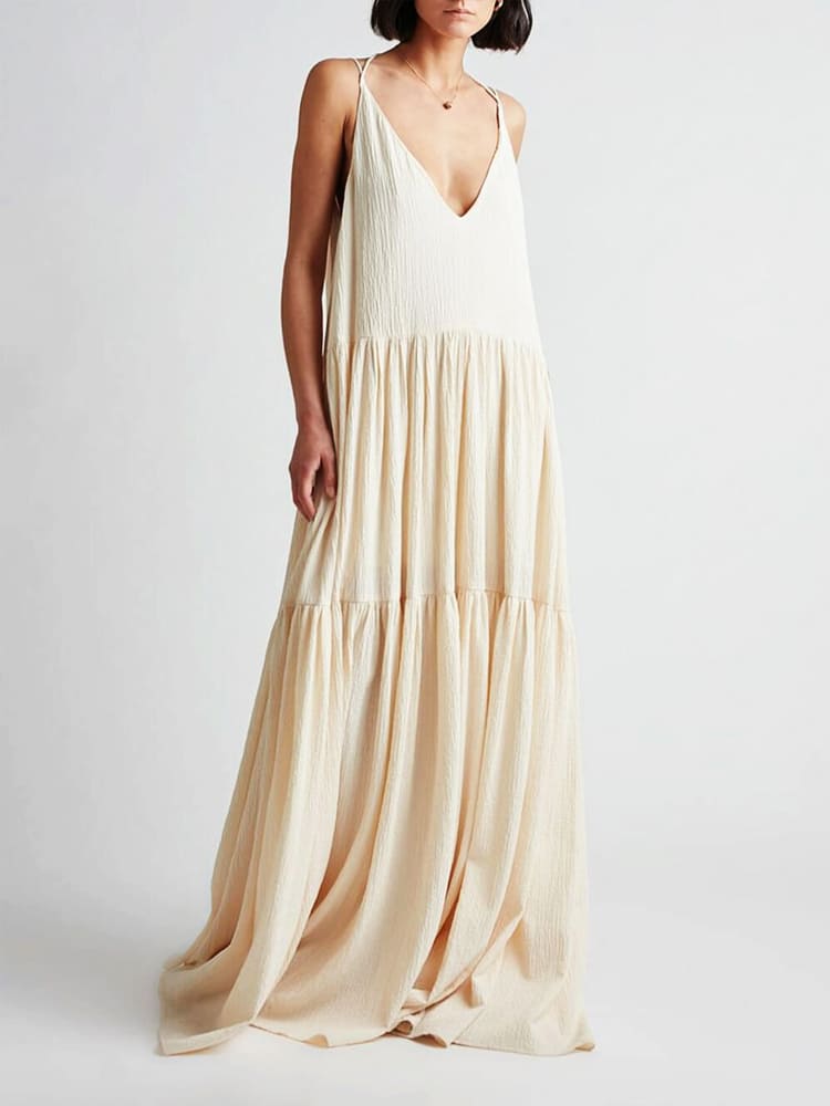 Evania - Sleeveless Maxi Sundress