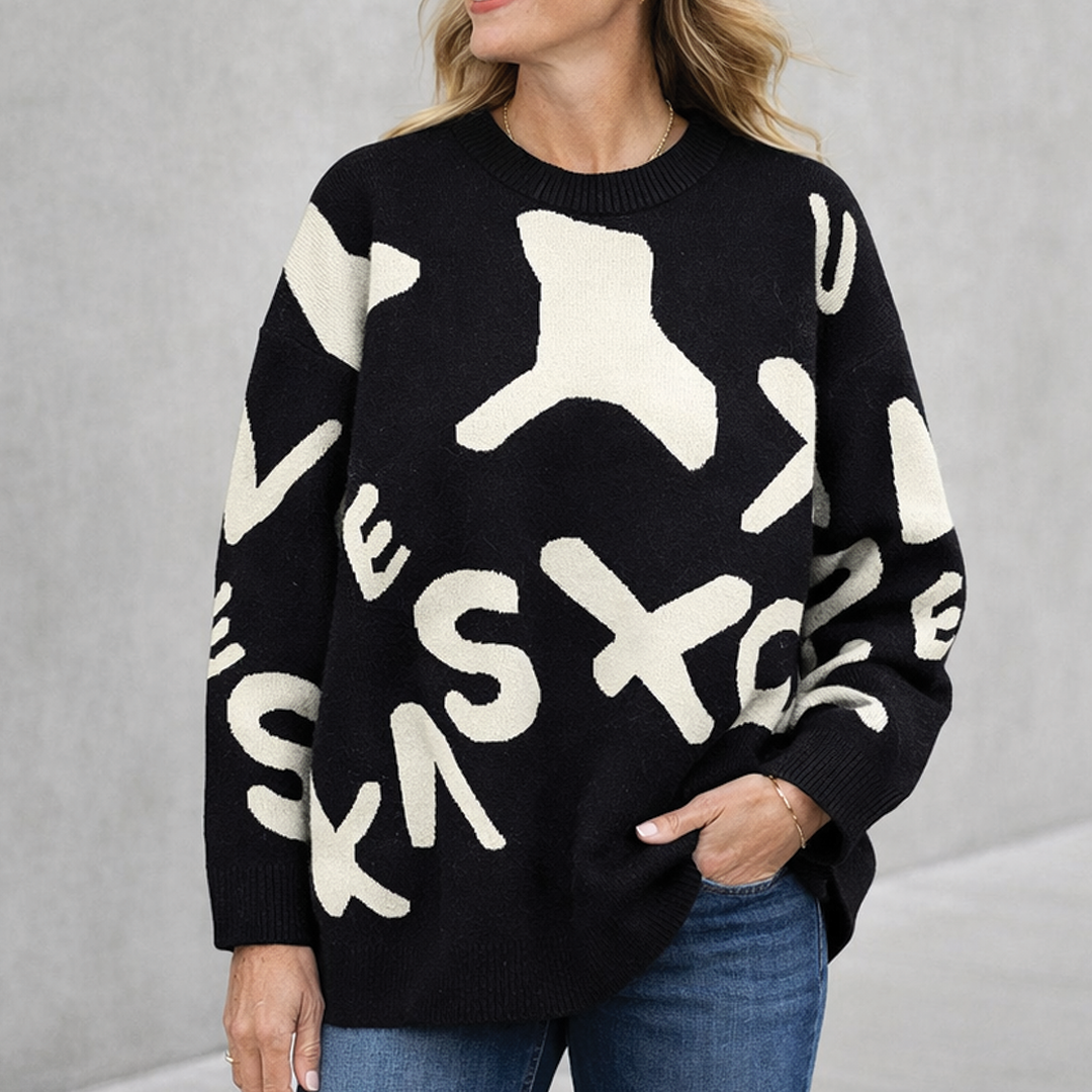 Jessamine - Grafiksweater
