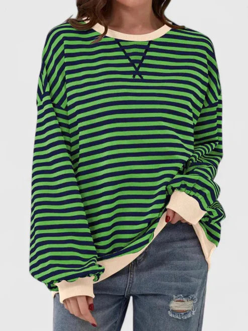 ISSAH | COZY STRIPE SWEATER
